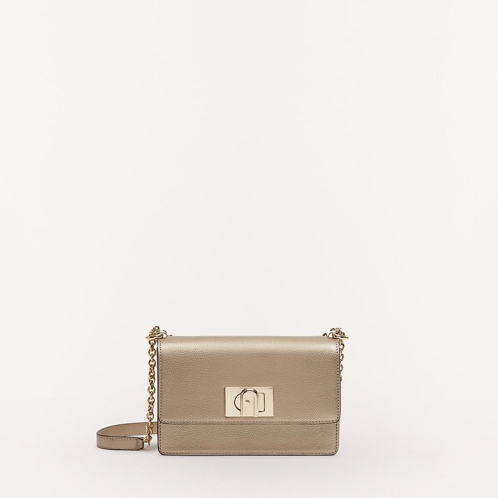 Bolso Bandolera Furla Colombia - 1927 Bolsos Mujer Taupe 920641NLB